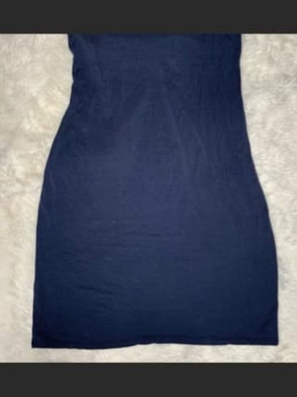 Dark Blue racer back dress